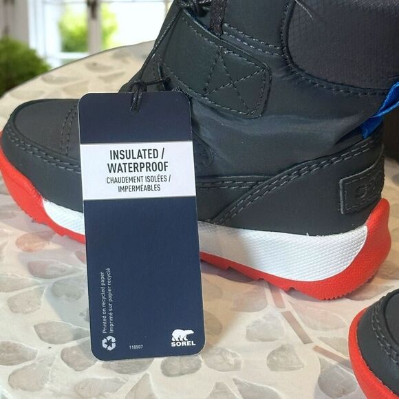 Sorel Whitney II Strap Insulated Snow Winter Waterproof Boots Toddler Kids Size - Picture 7 of 12